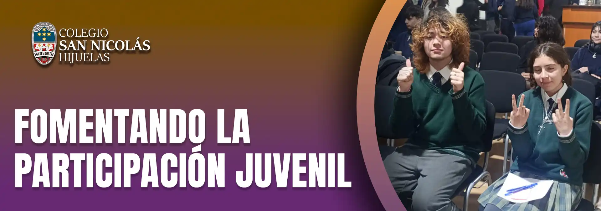 Fomentando la participación juvenil