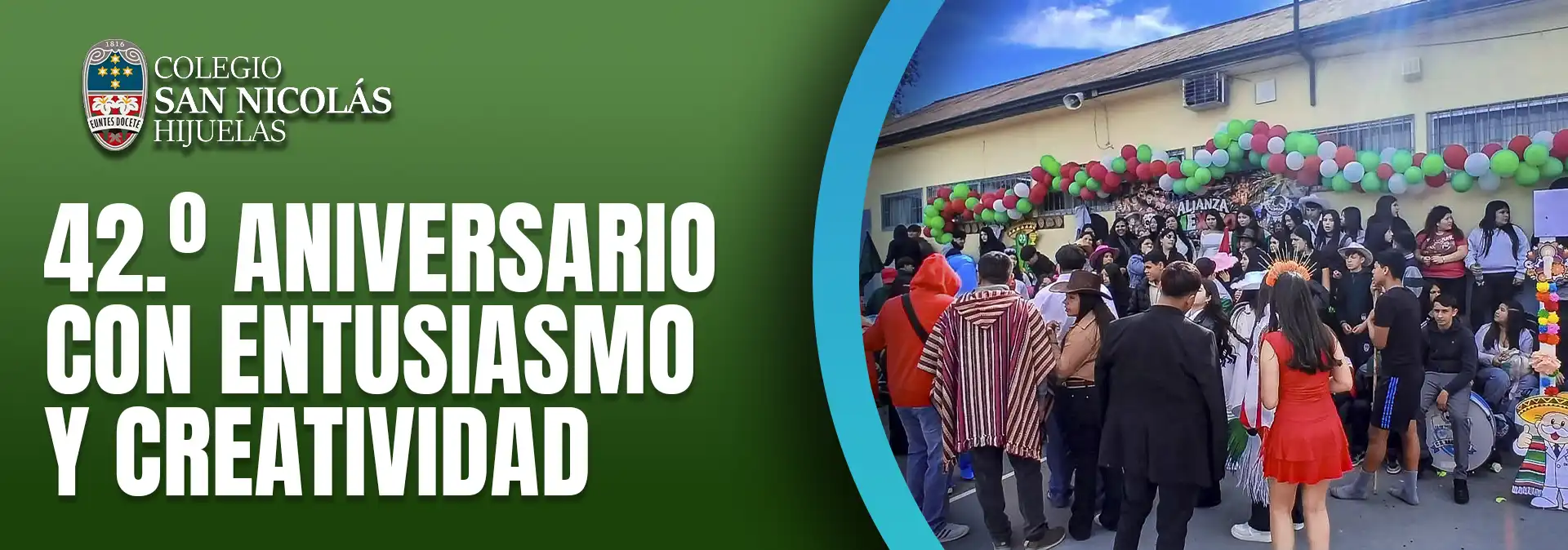 Colegio San Nicolás de Hijuelas celebró su 42.º aniversario con entusiasmo y creatividad